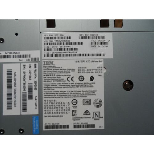 DELL IBM Ultrium-6 LTO6 HH Loader SAS Drive TL2000 TL4000 35P1980 TKC16 0TKC16 - (561) 808-9569