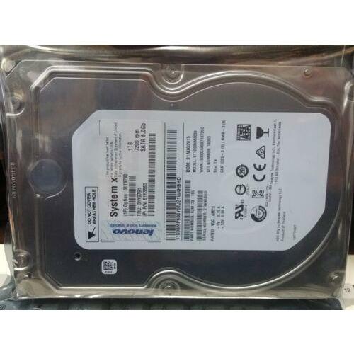 Disco LENOVO IBM 81Y9790 81Y9791 81Y3863 1TB 7200 RPM 3.5" 6Gbps SATA HDD - MFerraz Tecnologia