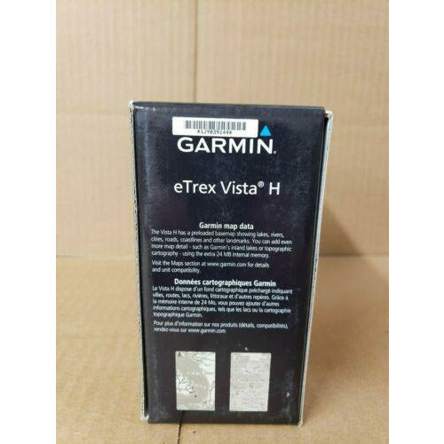 Garmin eTrex Vista H Handheld GPS Rugged High-Sensitivity GPS Camping Hiking - MFerraz Tecnologia