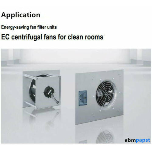 ebmpapst R3G560-RB31-71 Air-conditioning fan 400VAC 2900W 4.43A AHU / FFU fan cooler - MFerraz Tecnologia