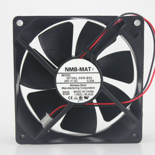 Cooler NMB 3610KL-05W-B50 9025 24V 0.20A 92*92*25MM Inverter fan 2pin - MFerraz Tecnologia