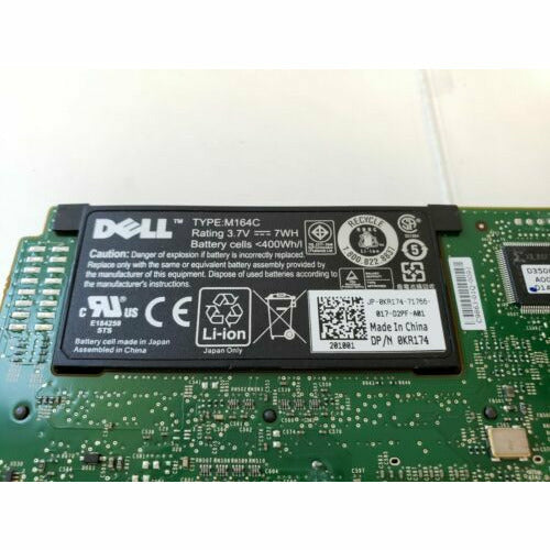 Dell N743J PERC H800 512MB 6Gbps External SAS/SATA RAID Controller w/ Bat KR174 controladora - MFerraz Tecnologia