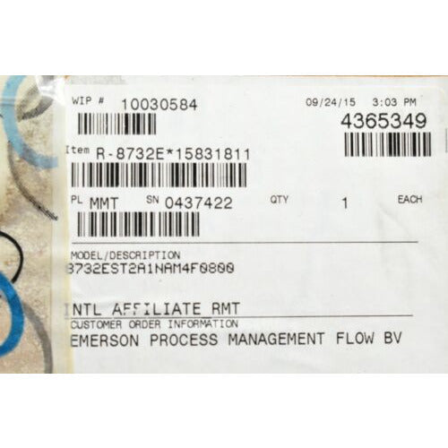 Rosemount 8732EST2A1NAM4F0800 Transmitter 8711SSA010UHNDQ4PD Magnetic Flowtube - MFerraz Technology ITFL