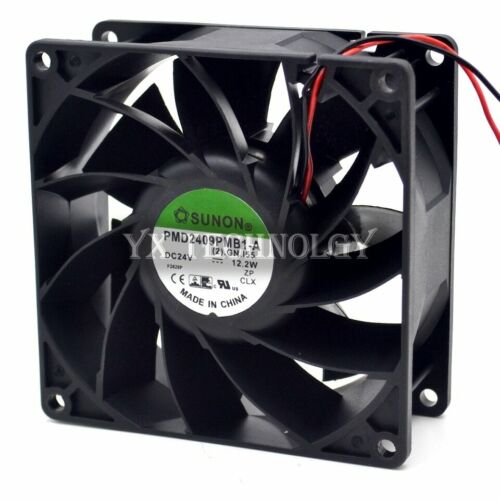 SUNON 24V PMD2409PMB1-A 2pin 12.2W 92mm with axial fans Inverter cooling fan cooler - MFerraz Tecnologia