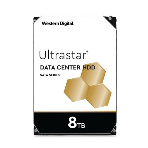 HGST 8 TB WD Ultrastar DC HC320 SATA 7200 RPM 256 MB 3.5" HDD HUS728T8TALE6L4 - MFerraz Tecnologia