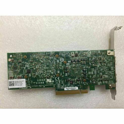 Broadcom BCM57711 10Gb DELL KJYD8 Dual Port PCIE Network Card Full profile placa de rede - MFerraz Tecnologia