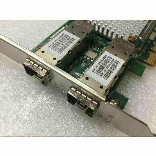 Broadcom BCM57711 10Gb DELL KJYD8 Dual Port PCIE Network Card Full profile placa de rede - MFerraz Tecnologia