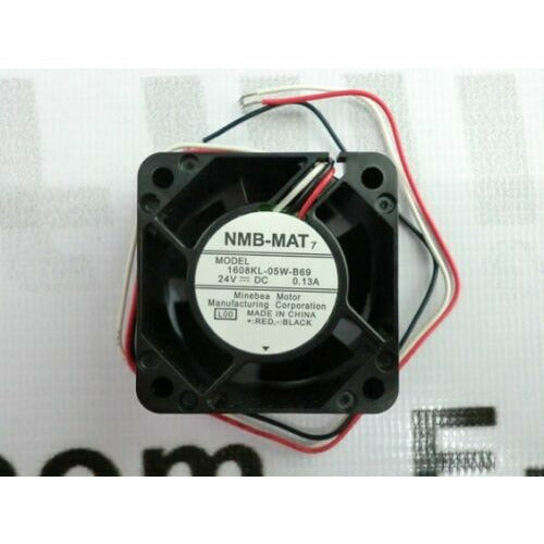 NMB-MAT 1608KL-05W-B69 Cooling Fan 3Pins DC 24V 40× 40×20MM Black cooler - MFerraz Tecnologia