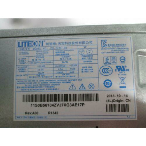 Fonte LITEON PS-3181-02 180W SFF COMPUTER POWER SUPPLY 54Y8871 IBM THINKCENTRE E73 M79 - MFerraz Tecnologia