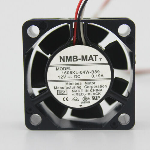 Cooler NMB 1606KL-04W-B89 4015 4CM 12V 0.19A 3-line inverter waterproof fan - MFerraz Tecnologia