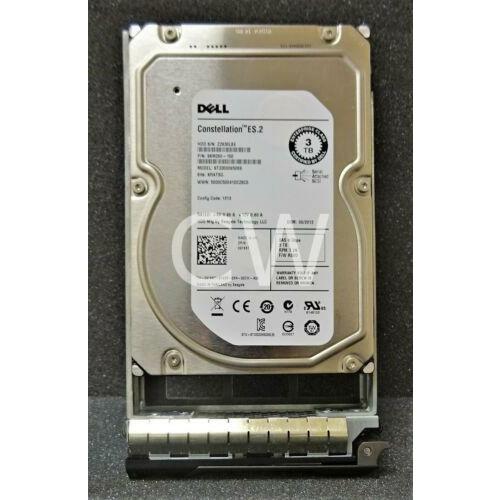 91K8T 091K8T Dell 3TB 7.2K RPM 6Gb/s 64MB 3.5" SAS SERVER HDD Hard Drive - MFerraz Tecnologia