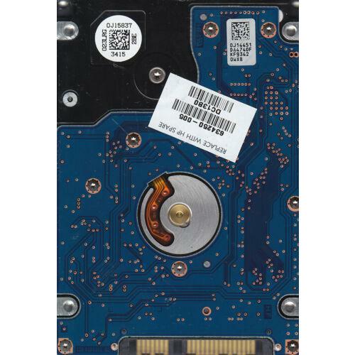 Disco HGST HTS541075A9E680  p/n: 0J33072 mlc: DA5286 750GB SATA HDD  7707 - MFerraz Tecnologia