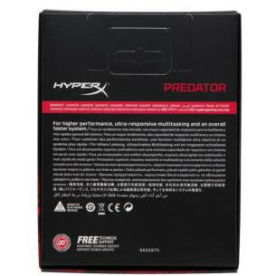 Memoria 64GB Kingston HyperX Predator DDR4 3200MHz PC4-25600 CL16 Quad Memory Kit 4x16GB - MFerraz Tecnologia