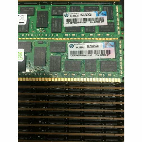 Memoria 647650-071 HP 8GB (1x8GB) PC3L-10600 DDR3-1333 Memory 647897-B21 664690-001 - MFerraz Tecnologia