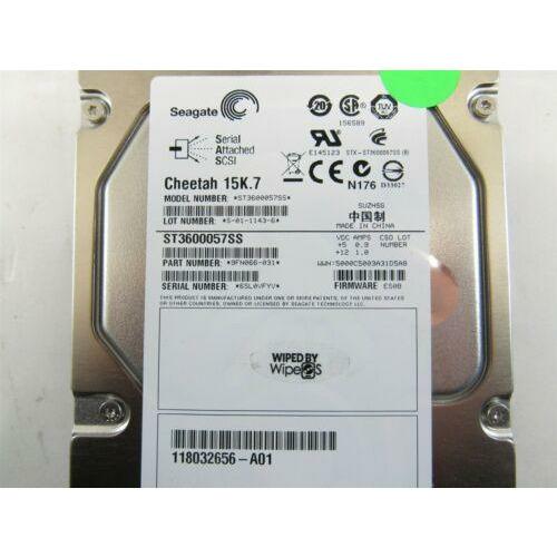 EMC 005049039 600GB 15K SAS 6Gbps 3.5" HDD Hard Drive w/ Tray Grade B - MFerraz Tecnologia