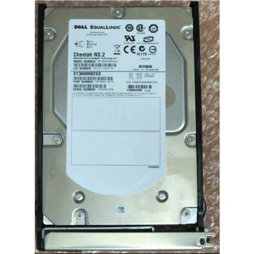 Dell EqualLogic 600GB 10K SAS 3.5" PS6500 PS6510 HDD ST3600002SS 9FS066-057 - MFerraz Tecnologia