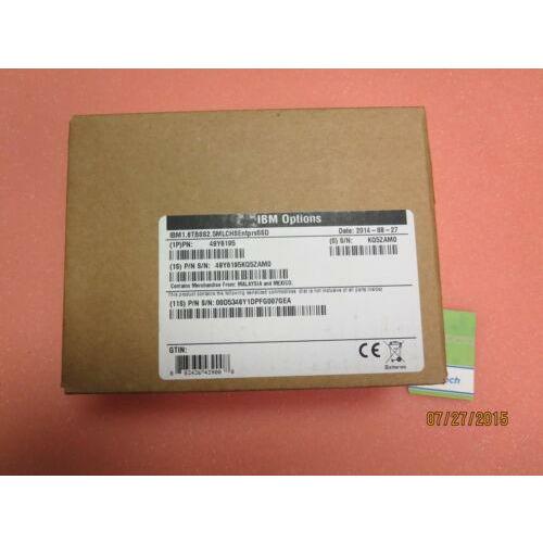 Disco 49Y6195/ 49Y6196- IBM 1.6TB SAS 2.5" MLC HS Enterprise SSD for IBM System x HS23 - MFerraz Tecnologia