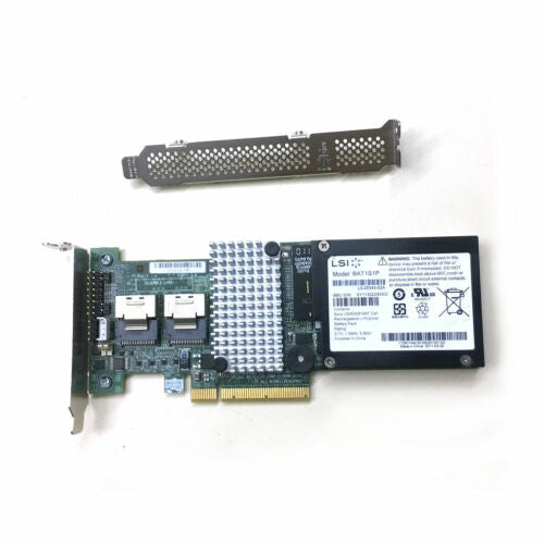 Controladora IBM M5015 / LSI Megaraid 9260-8i SATA / SAS Controller RAID + BAT1S1P battery - MFerraz Tecnologia