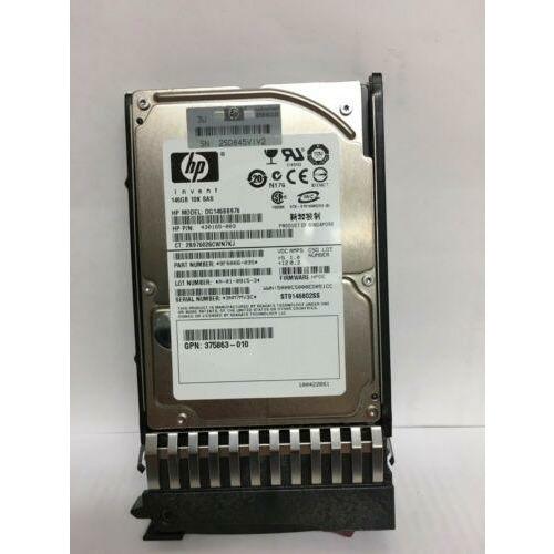 Disco HP DG146BB976 146GB 10K 3G SFF 2.5'' SAS HDD 430165-003 ST9146802SS server - MFerraz Tecnologia