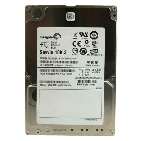 Disco ST9300603SS 9FK066-006 Seagate 300GB SAS 2.5" Hard Drive - MFerraz Tecnologia