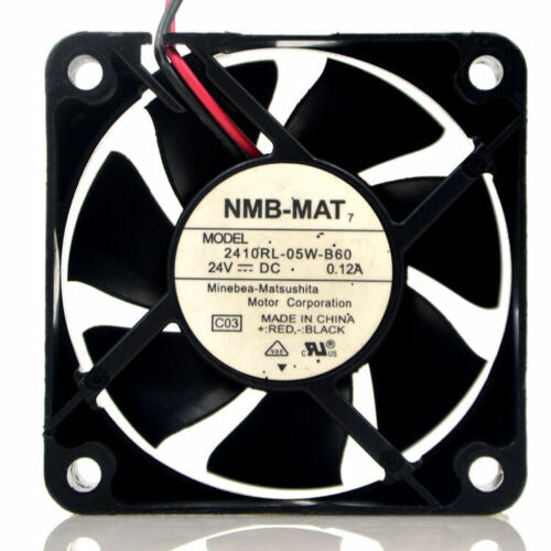 Cooler NMB 2410RL-05W-B60 6025 24V 0.12A 6CM Fan Inverter Fan - MFerraz Tecnologia