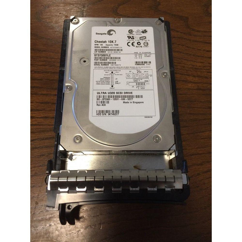 Seagate Cheetah 10K.7 ST373207LC 73GB 3.5" HDD With Caddy-FoxTI