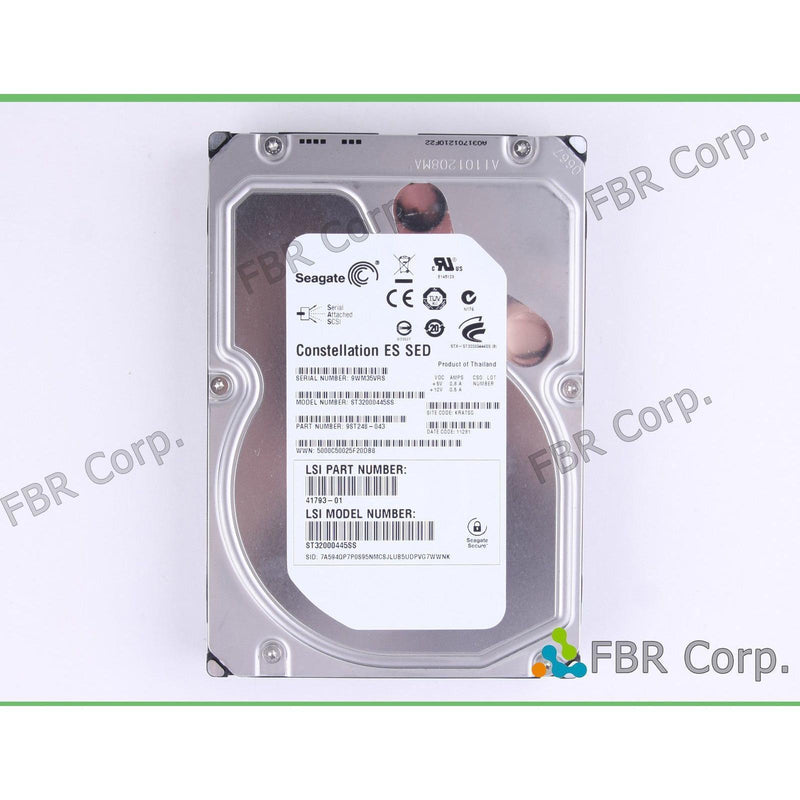 Seagate Constellation ES SED 2TB 3.5 SAS HDD 9ST248 ST32000445SS Hard Drive-FoxTI