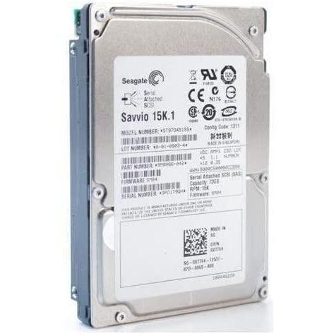 Seagate Savvio 15K ST973451SS 73 GB 2.534; Internal Hard Drive - SAS - 15000 RPM - 16 MB Buffer - ST973451SS-FoxTI