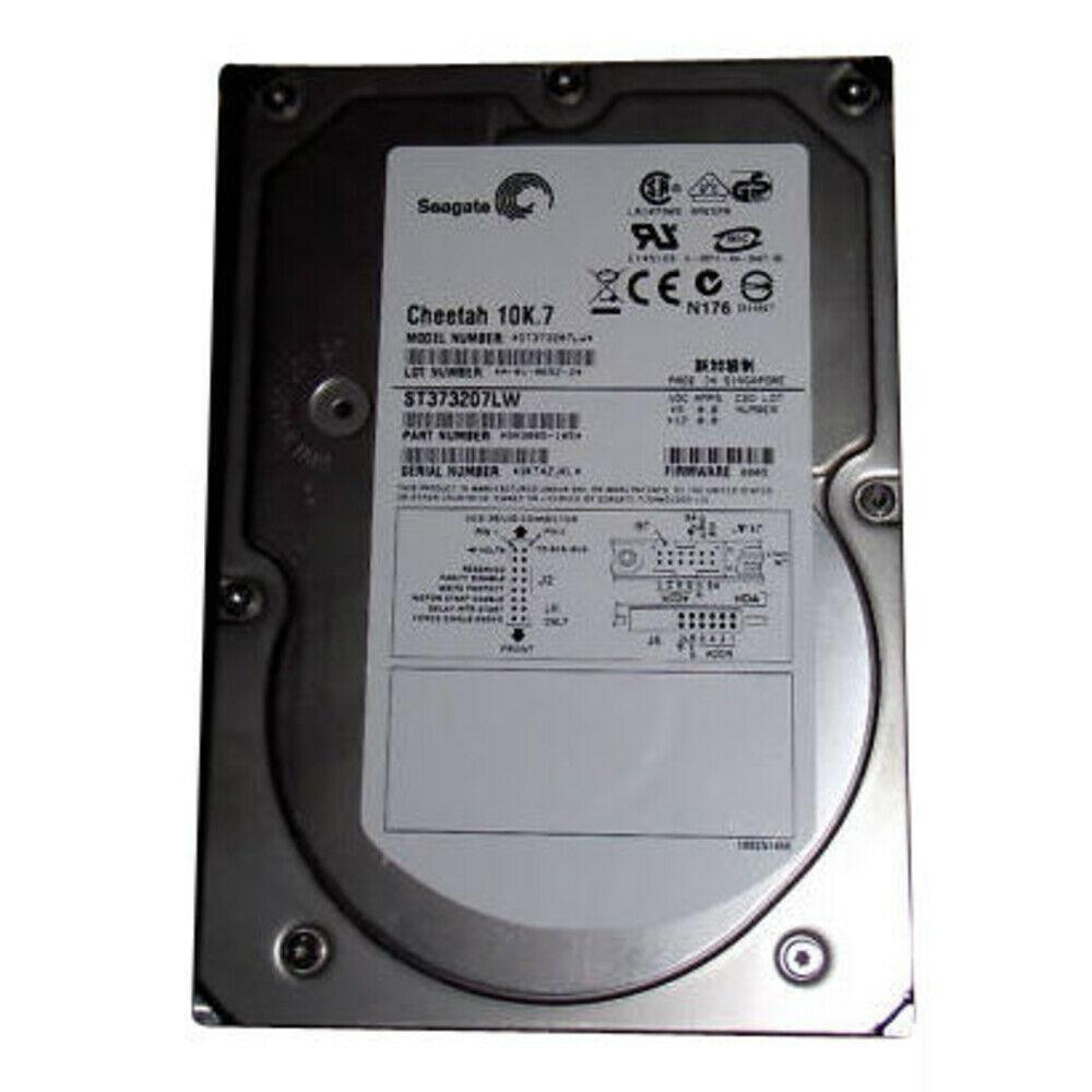 Seagate St373207Lw 73Gb Scsi 10K 60-Pin U320 3.5 Disc Prod Rplcmnt Prt 876670000981-FoxTI