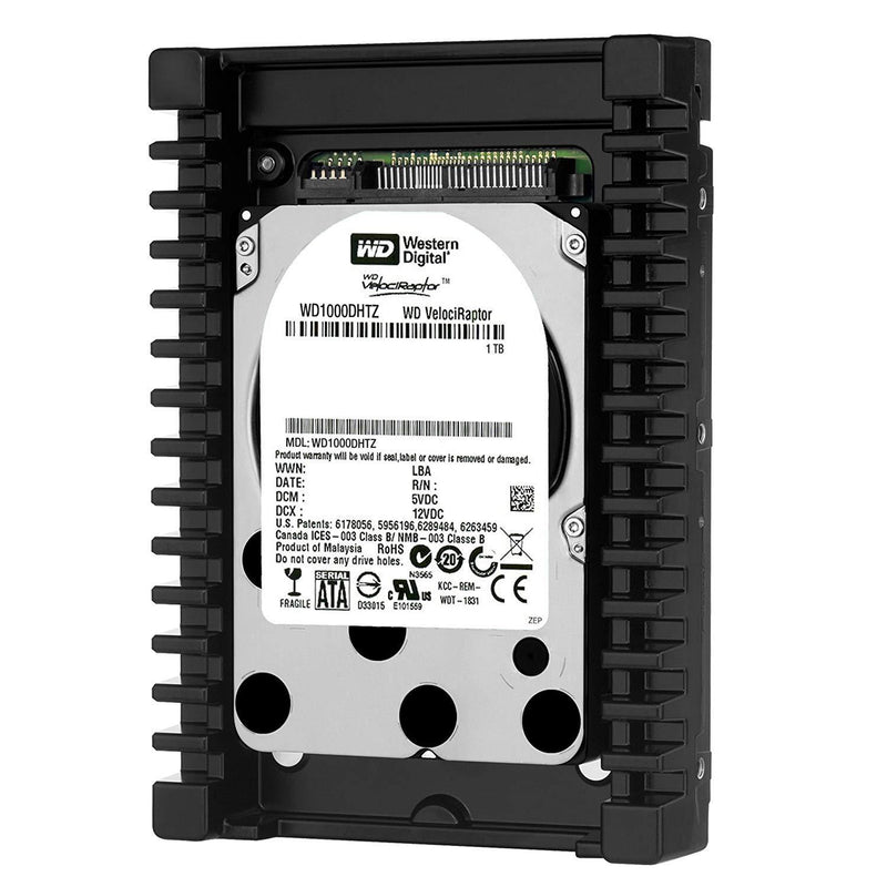 WD VelociRaptor 500 GB Workstation Hard Drive: 3.5 Inch, 10000 RPM, SATA III, 64 MB Cache - WD5000HHTZ-FoxTI